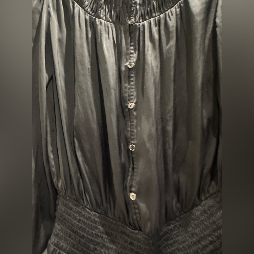 Ramy Brook Charcoal Blouse - Picture 7 of 8